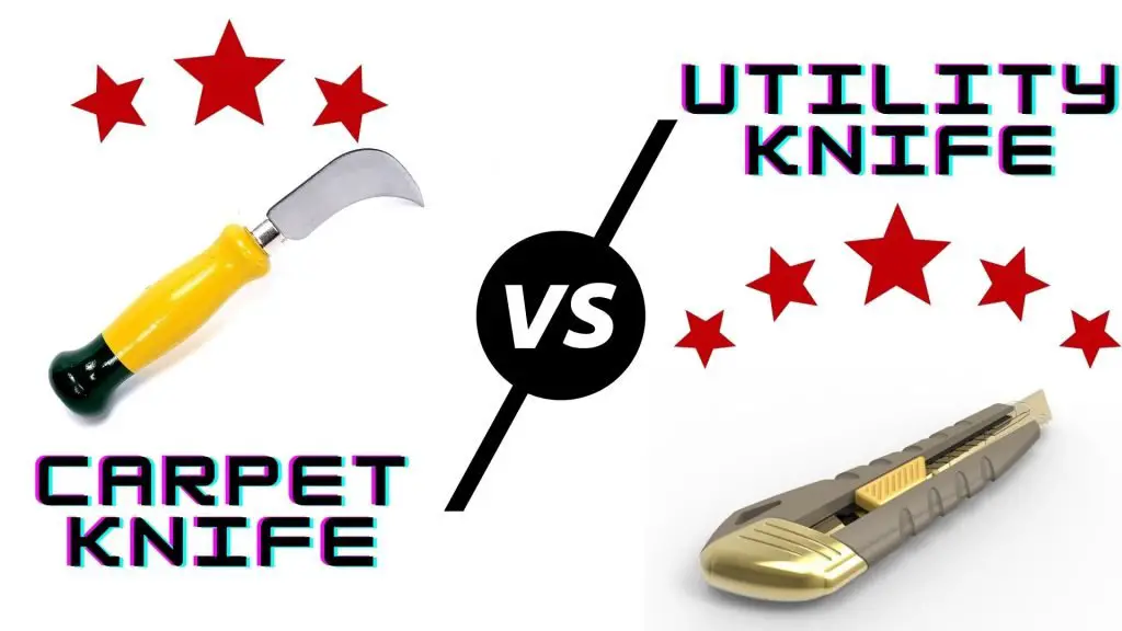 carpet knife versus utility knife