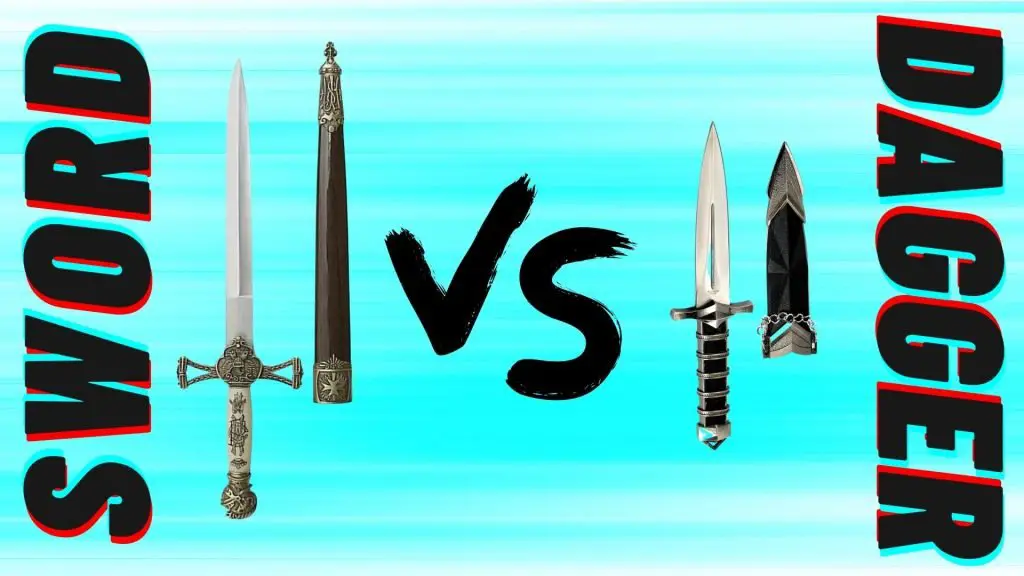 dagger versus sword