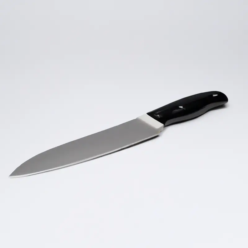 Chef's knife handle.