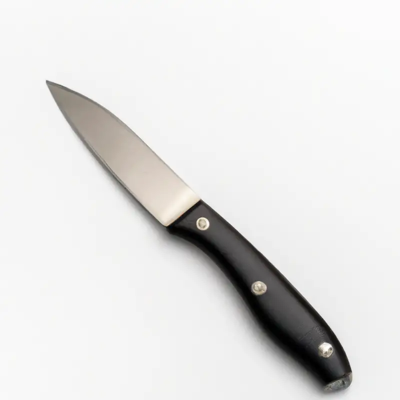 Curved Handle Paring Knife.