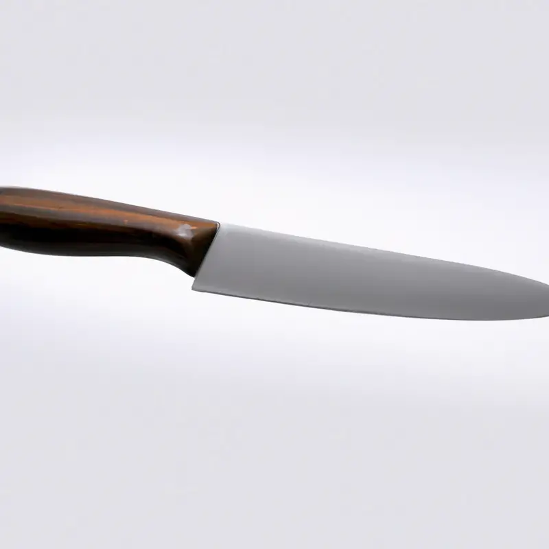 Curved blade knife.