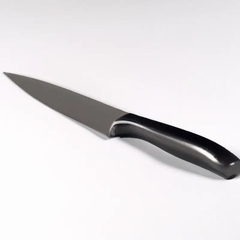 Curved paring knife