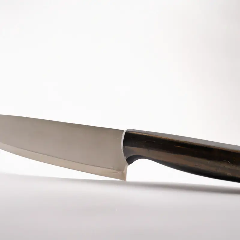 Flexible knife slicing.