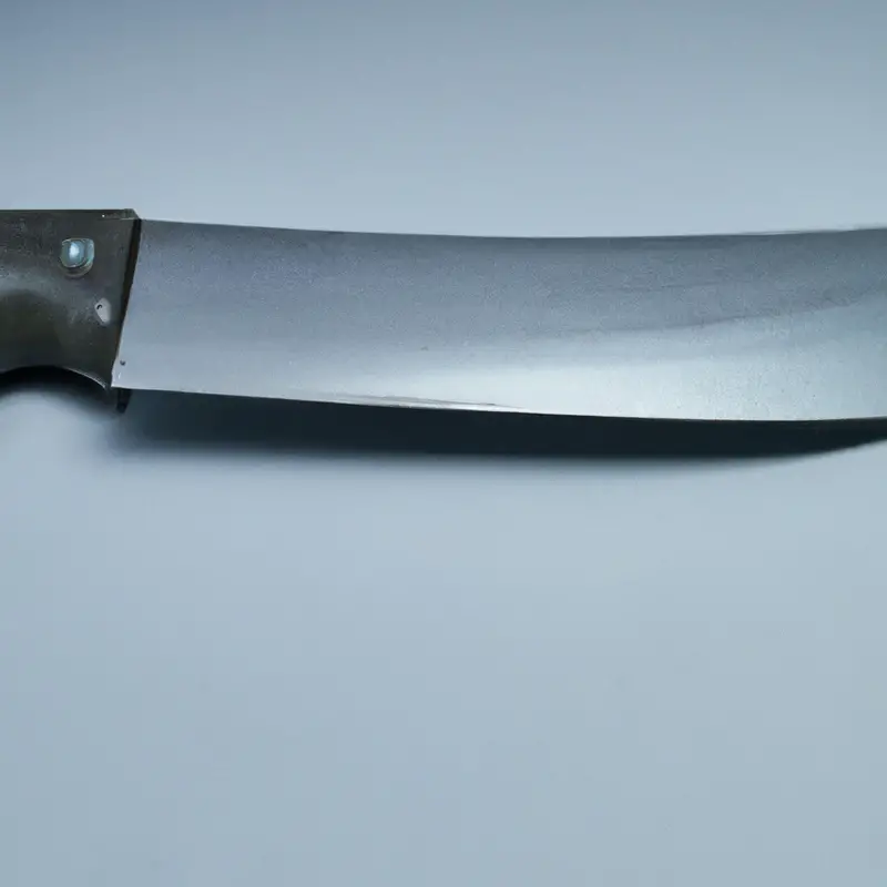Gyuto Knife Surface.