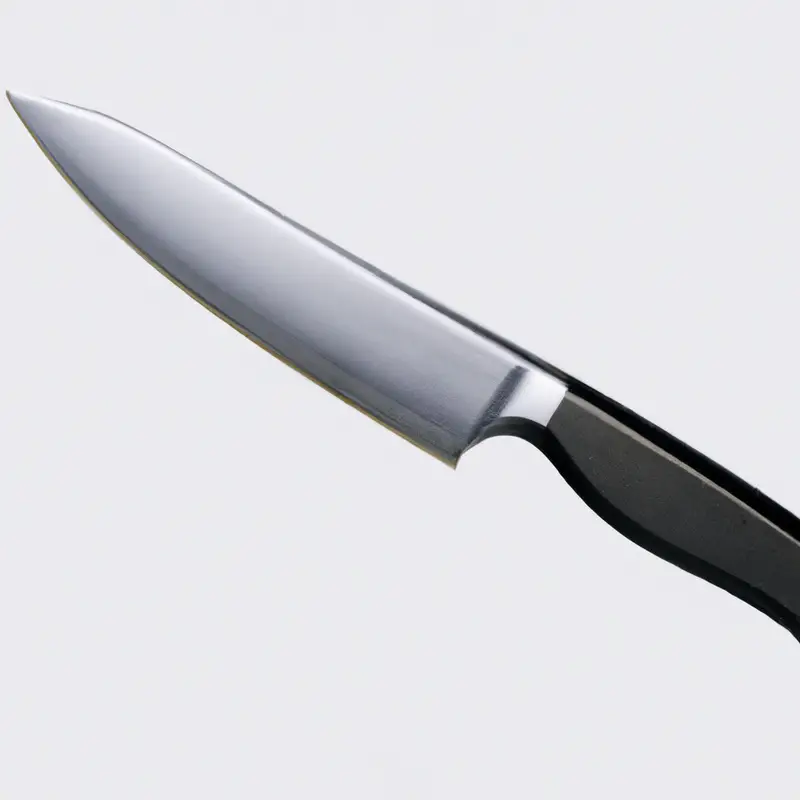 Gyuto knife blade.