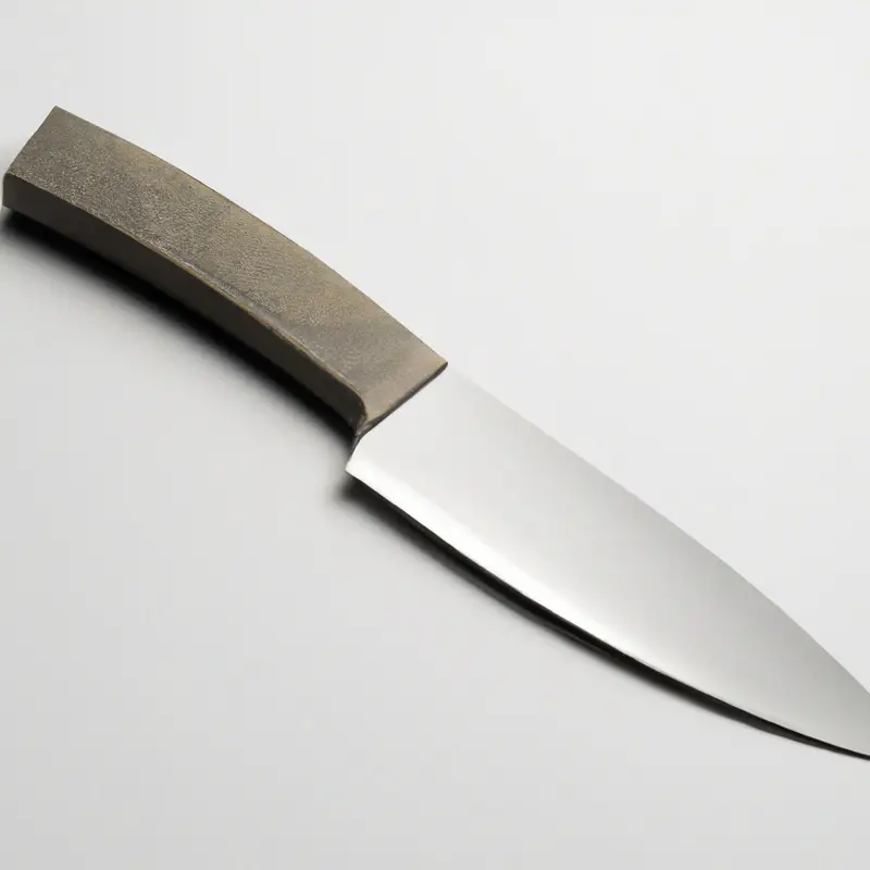 Gyuto knife block.