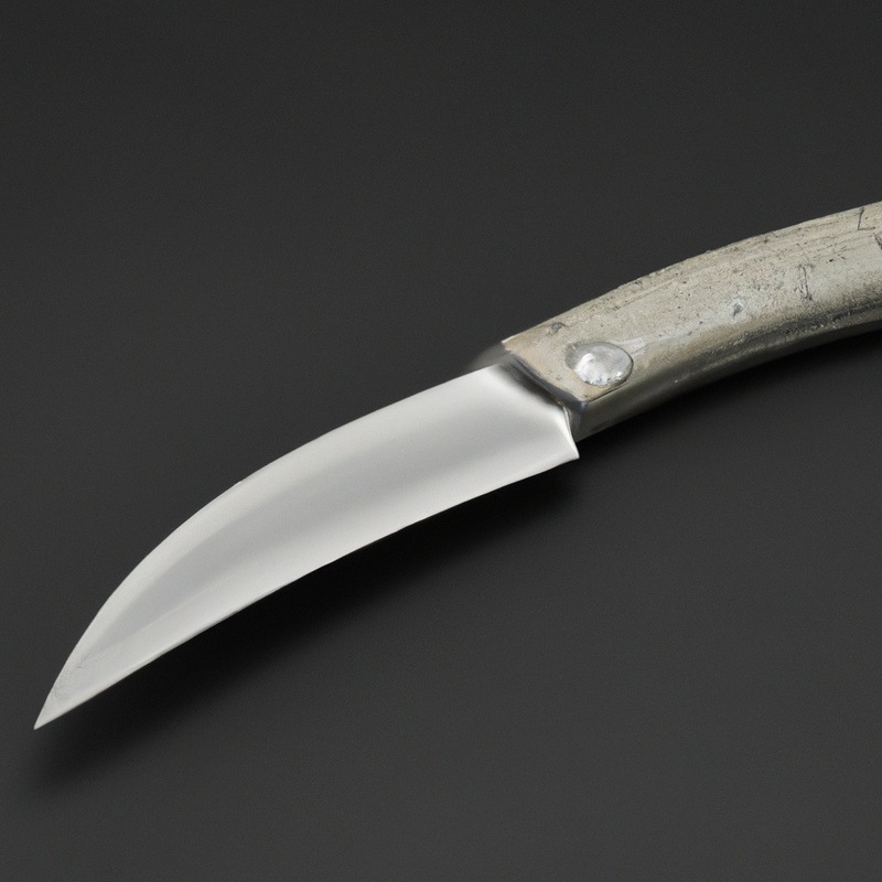 Gyuto knife carving.