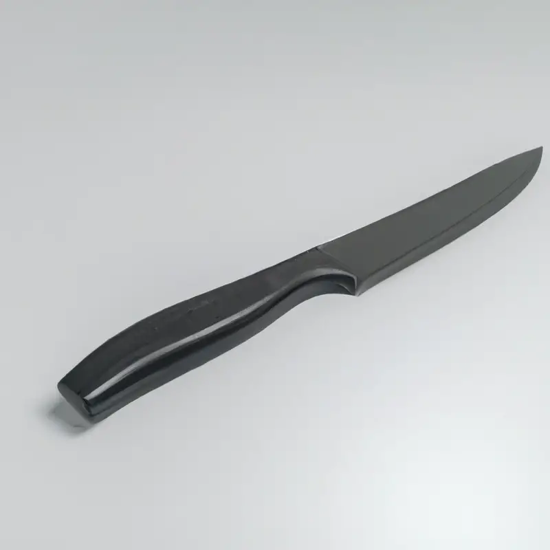 Gyuto knife cutting