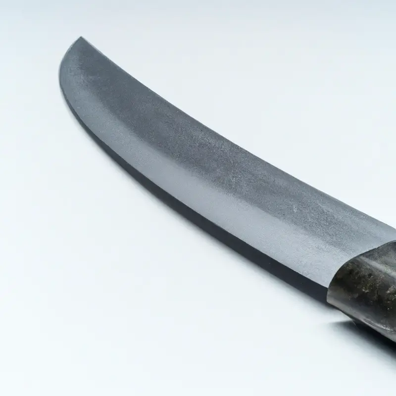 Gyuto knife in use.