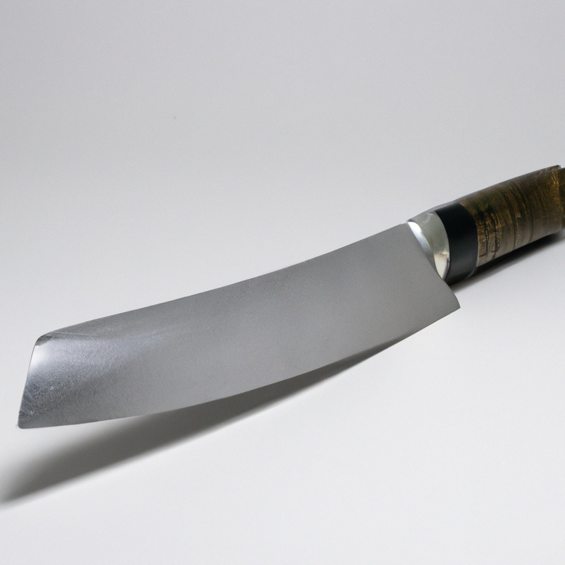 Gyuto knife safety.