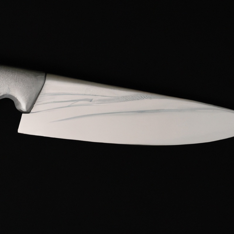 Gyuto knife slicing