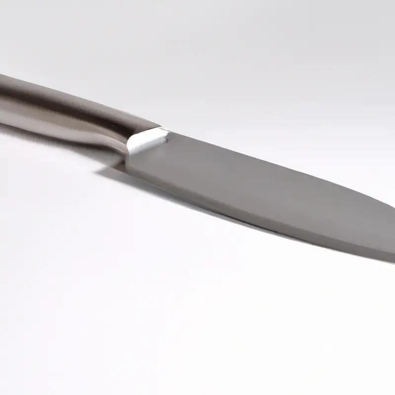 Hollow-edge chef knife.