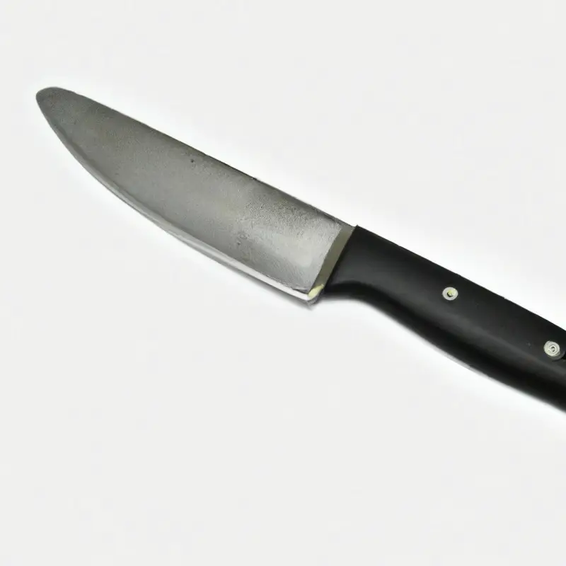Kitchen knife.