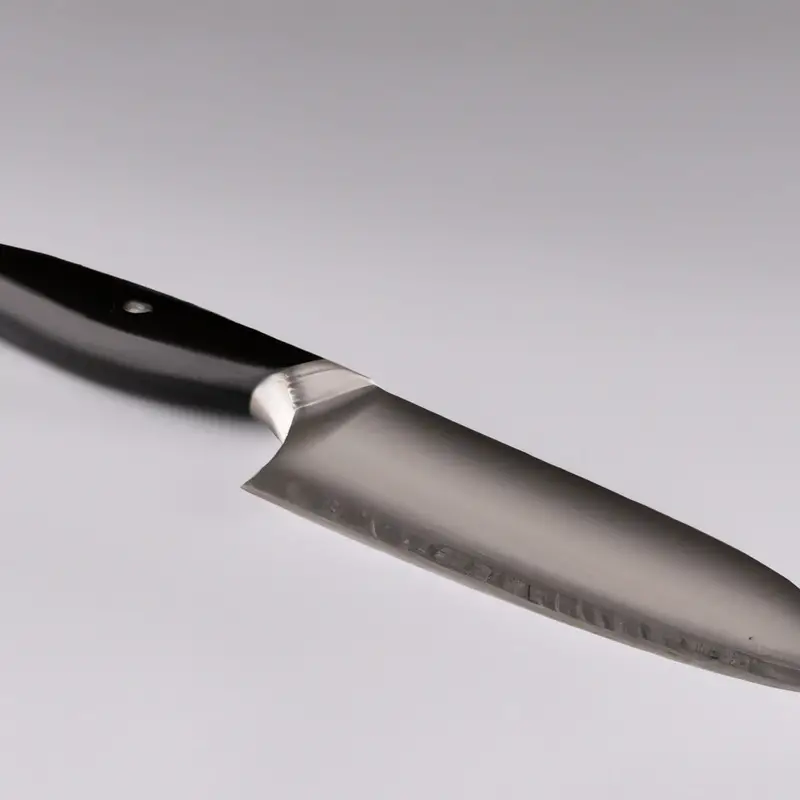 Knife grip example.