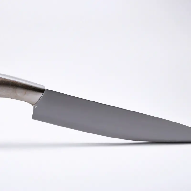 Left-hand Santoku knife.