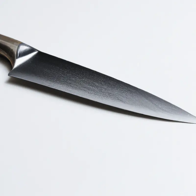 Left-handed Santoku knife.