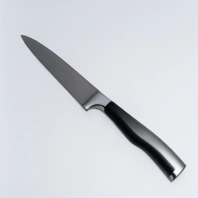 Paring knife in use.