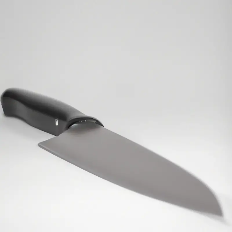 Sharp chef knife.