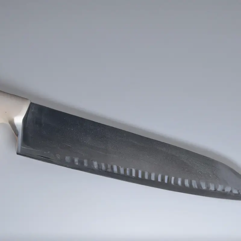 Sharp chef's knife