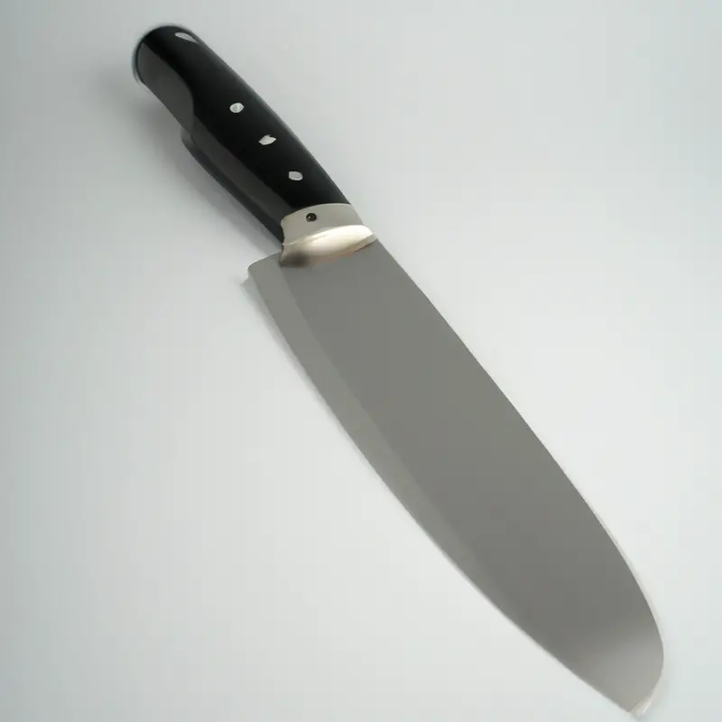 Sharp chef's knife.