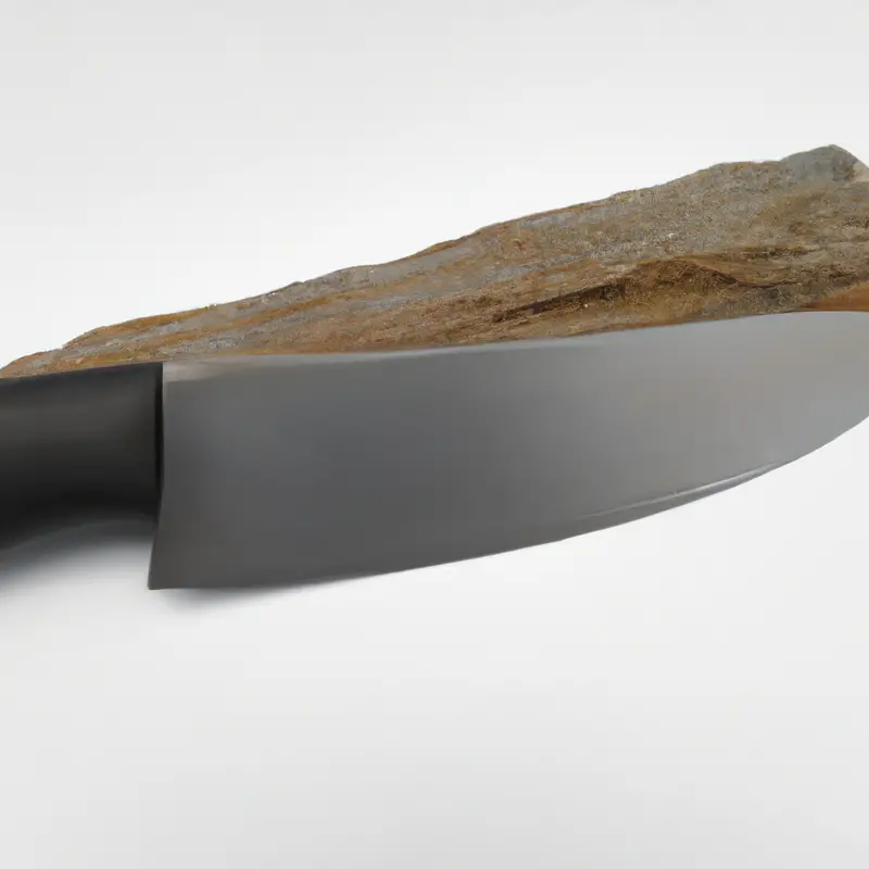 Sharp-edged Gyuto knife.