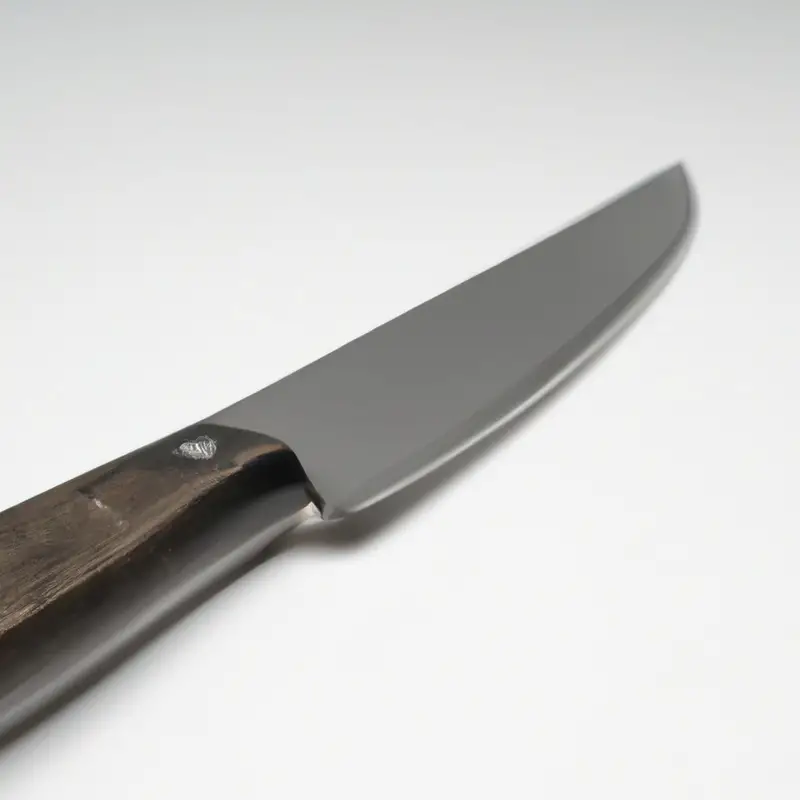 Sharp kitchen knives.