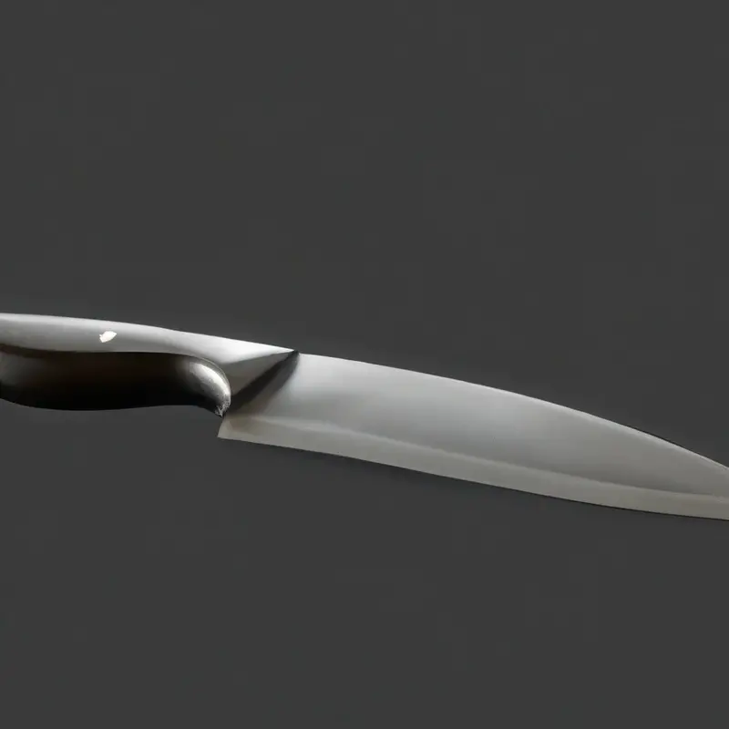 Sharp knife.