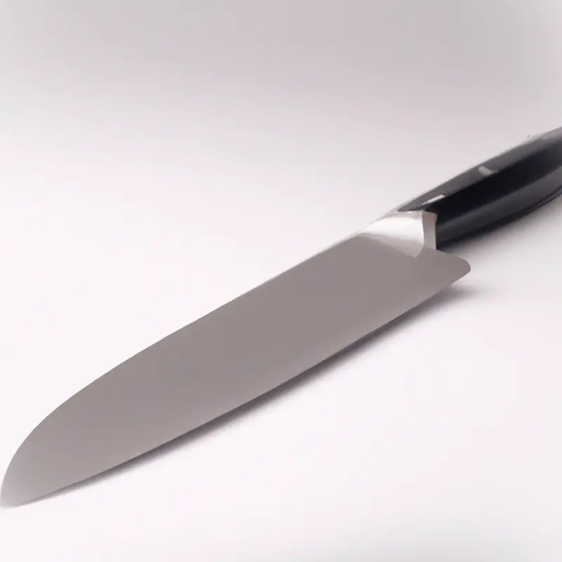Sharp knife angle.