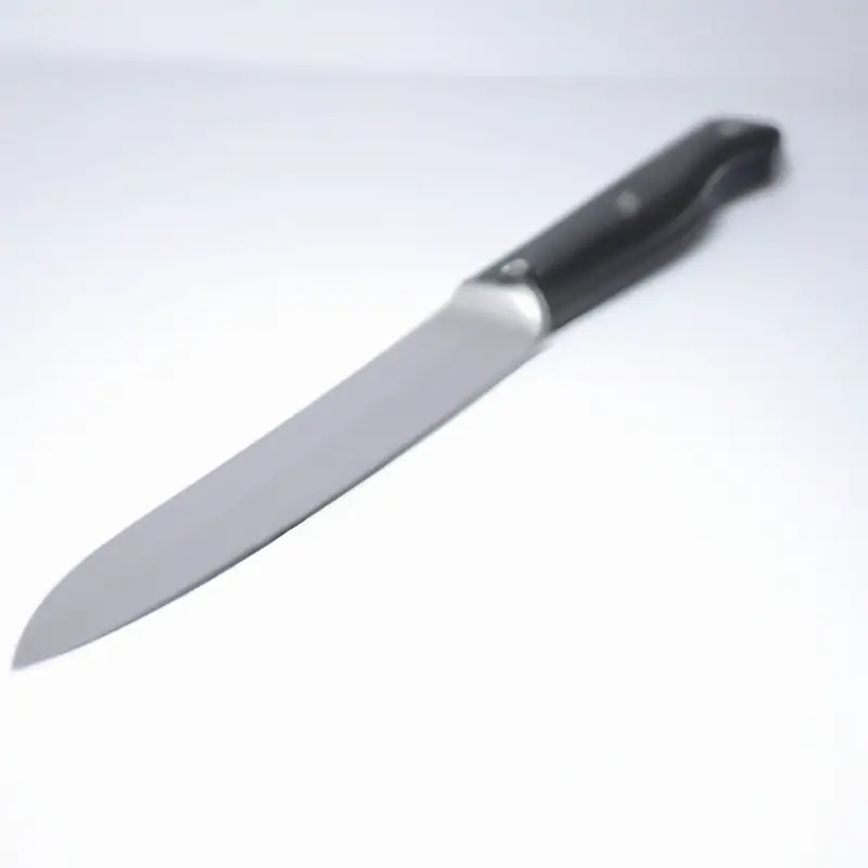 Sharp knife blade.