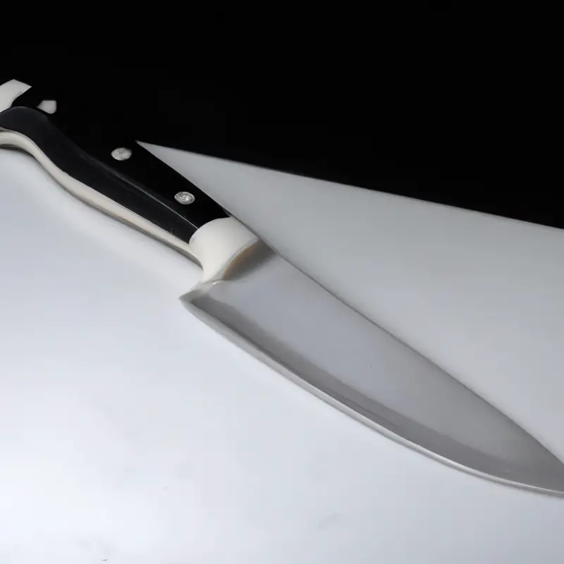 Sharp knife care.