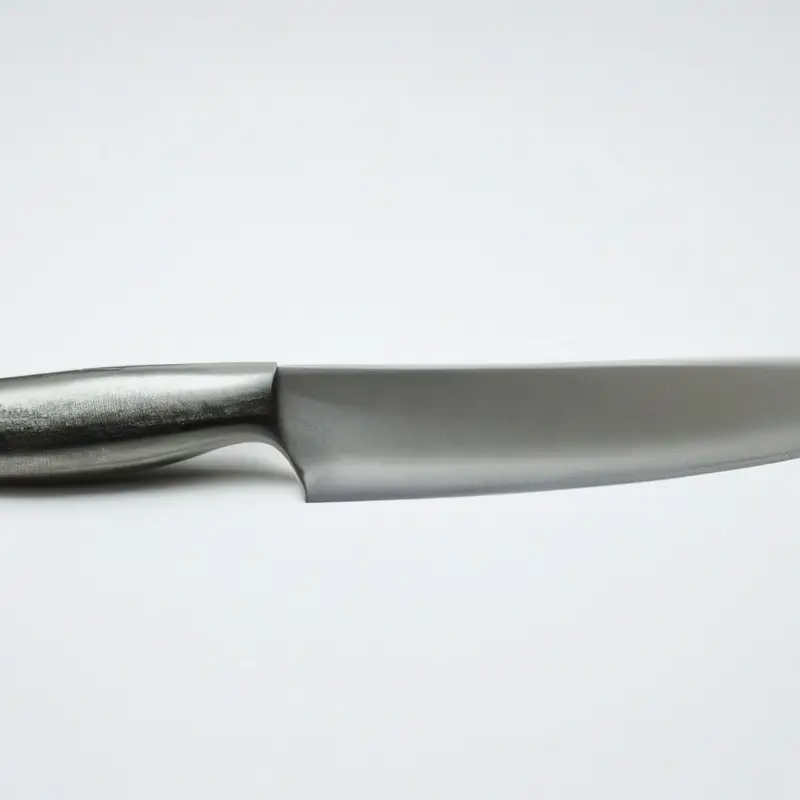 Sharp knife grip.