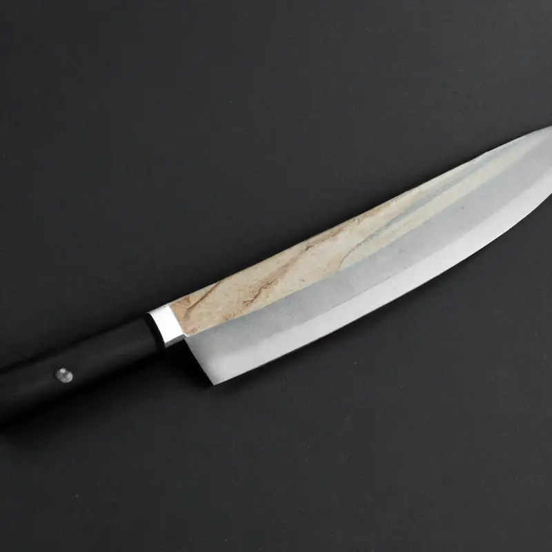 Sharp knife slicing