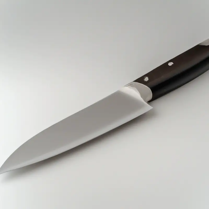Sharp nakiri knife.
