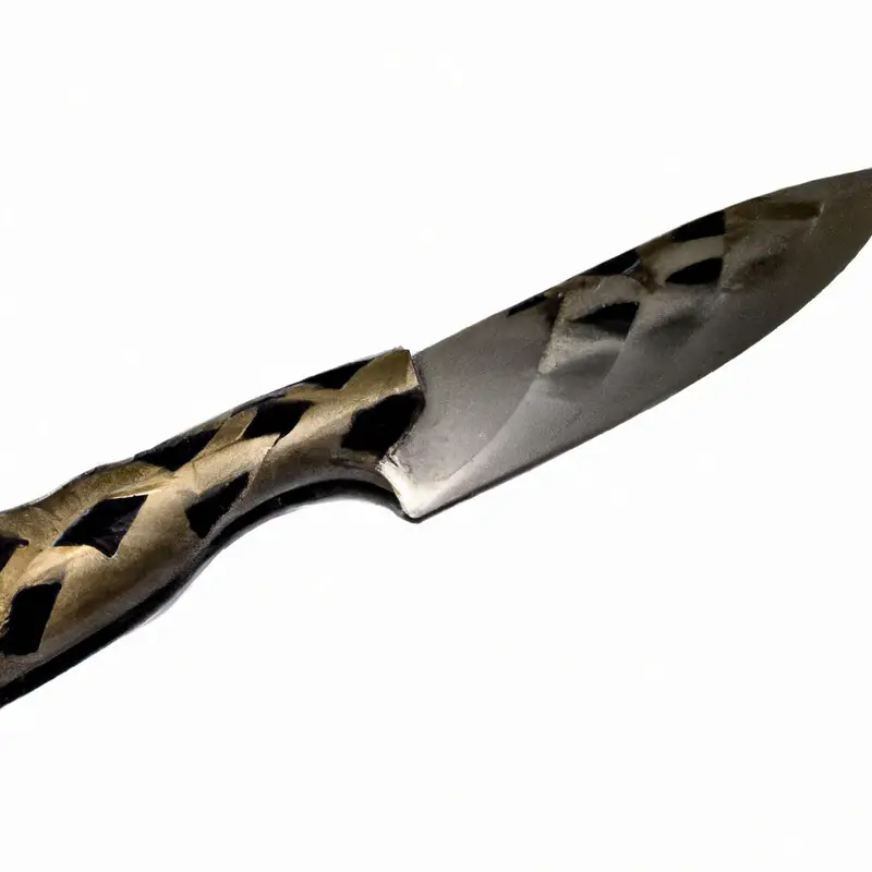 Stained Paring Knife.