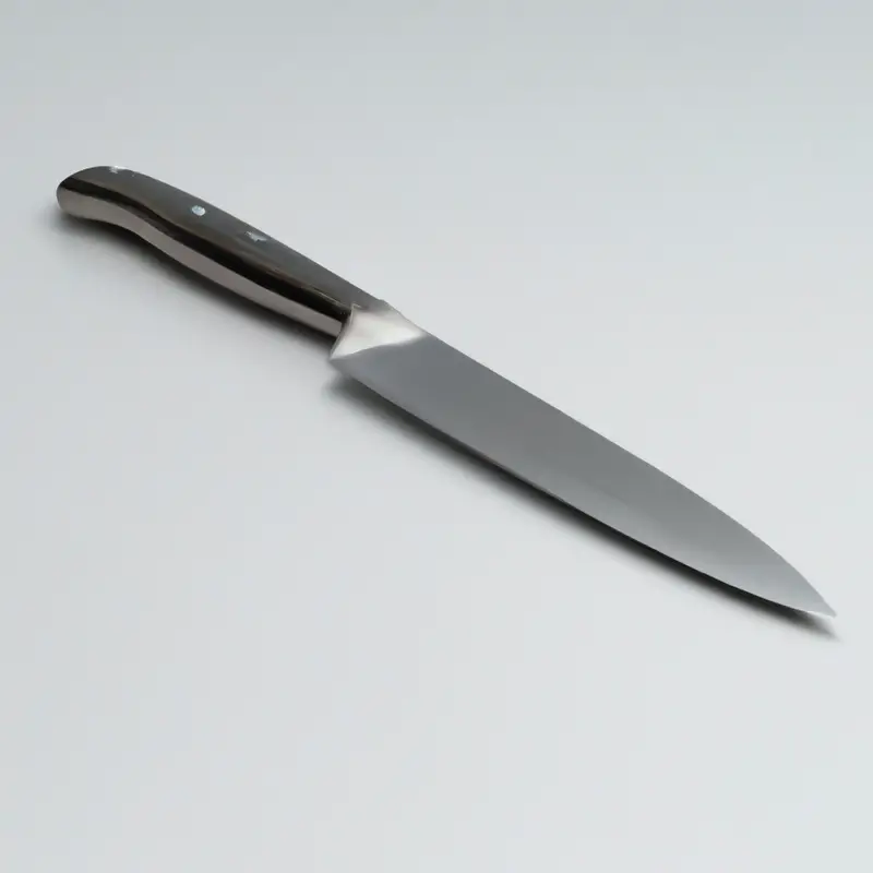 Textured handle paring knife.