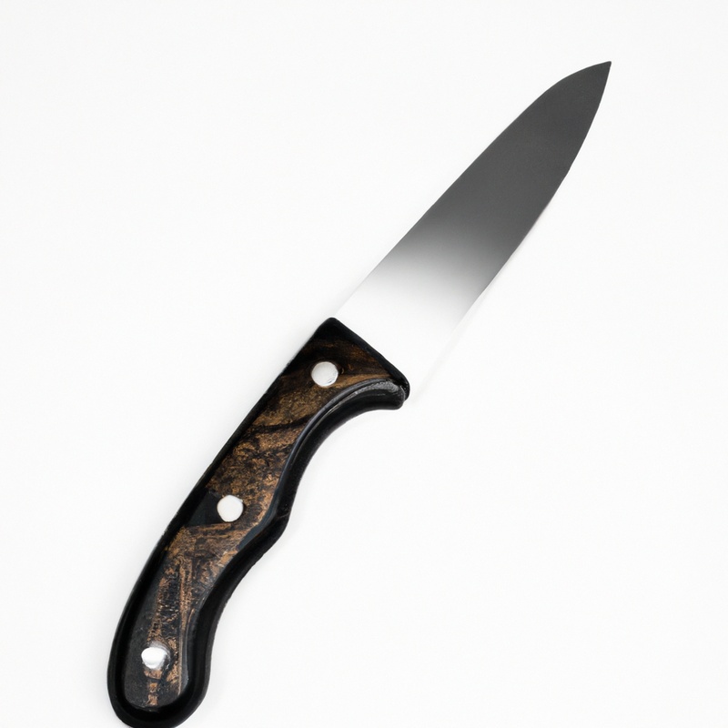 Textured paring knife.