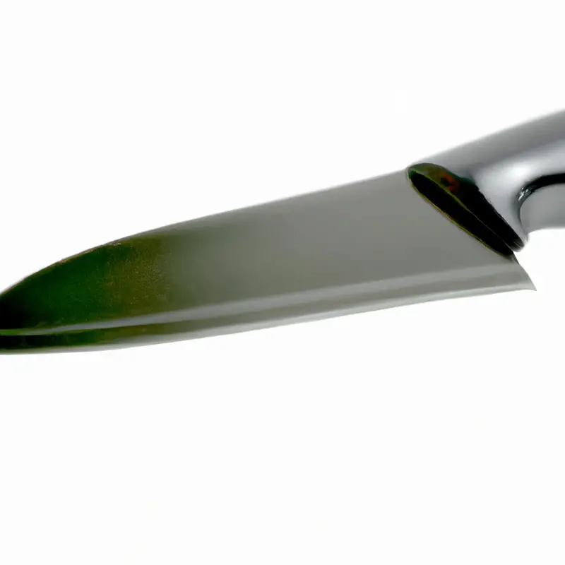 Wide-bladed paring knife.