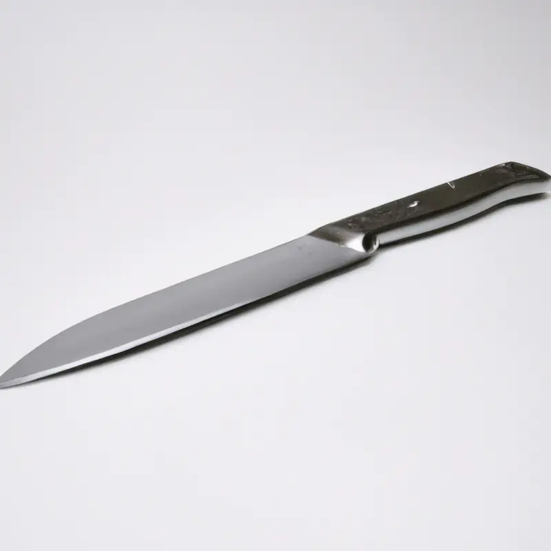 Boron-enhanced steel knives