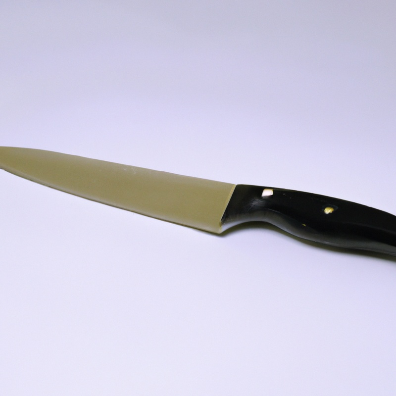 High-alloy knife steel.