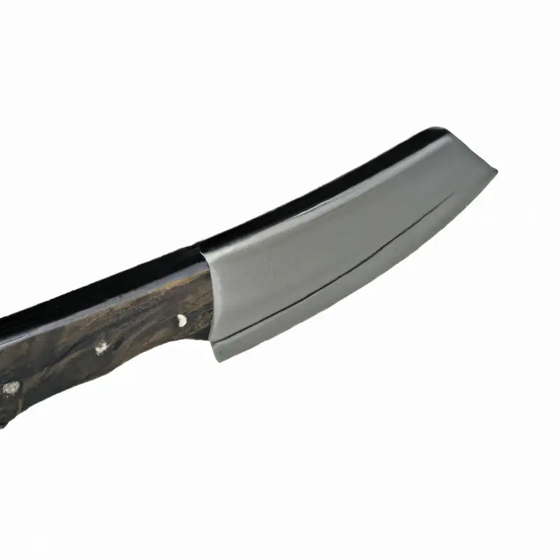 High carbon steel blade.