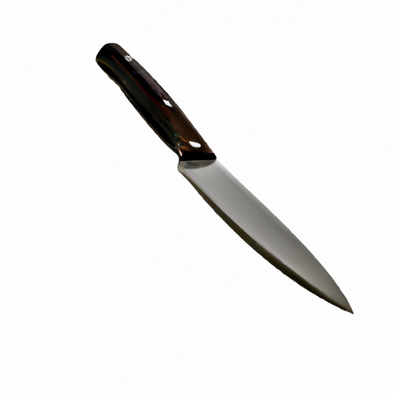 High-carbon steel knife