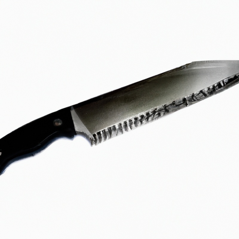 Outdoor Serrated Knife.