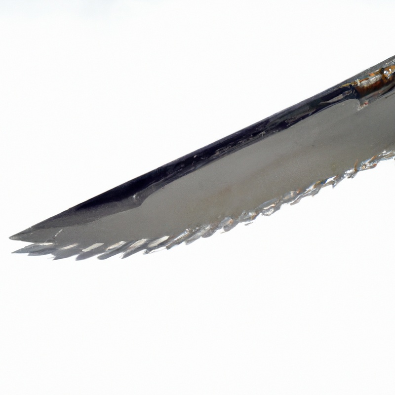 Serrated Camping Knife
