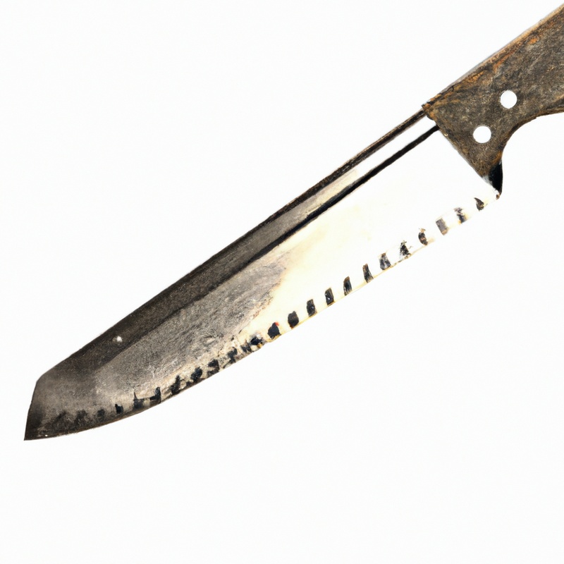 Serrated Knife Cutting