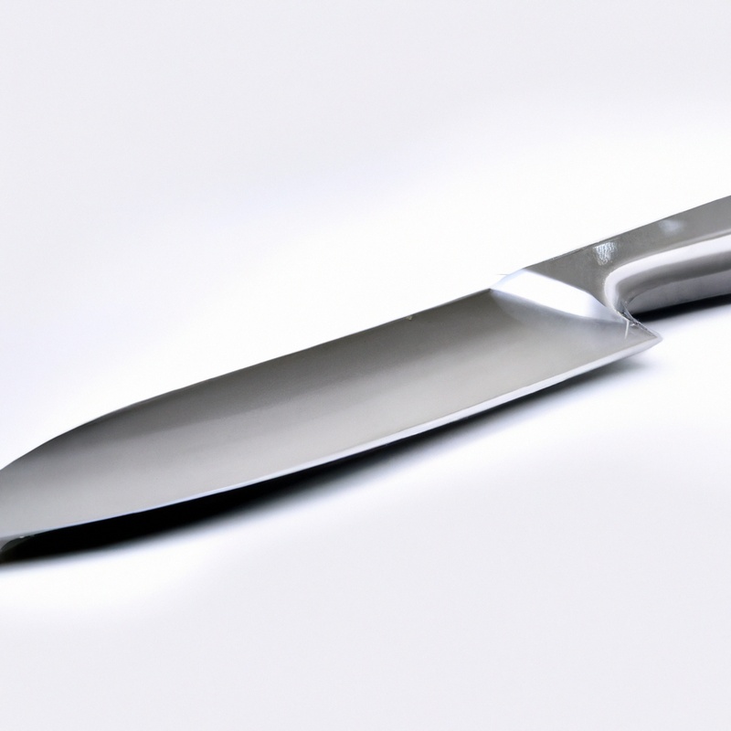 Serrated knife edge maintenance.