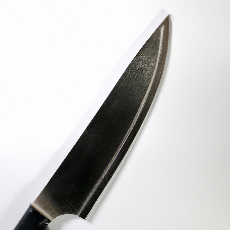 Serrated knife maintenance