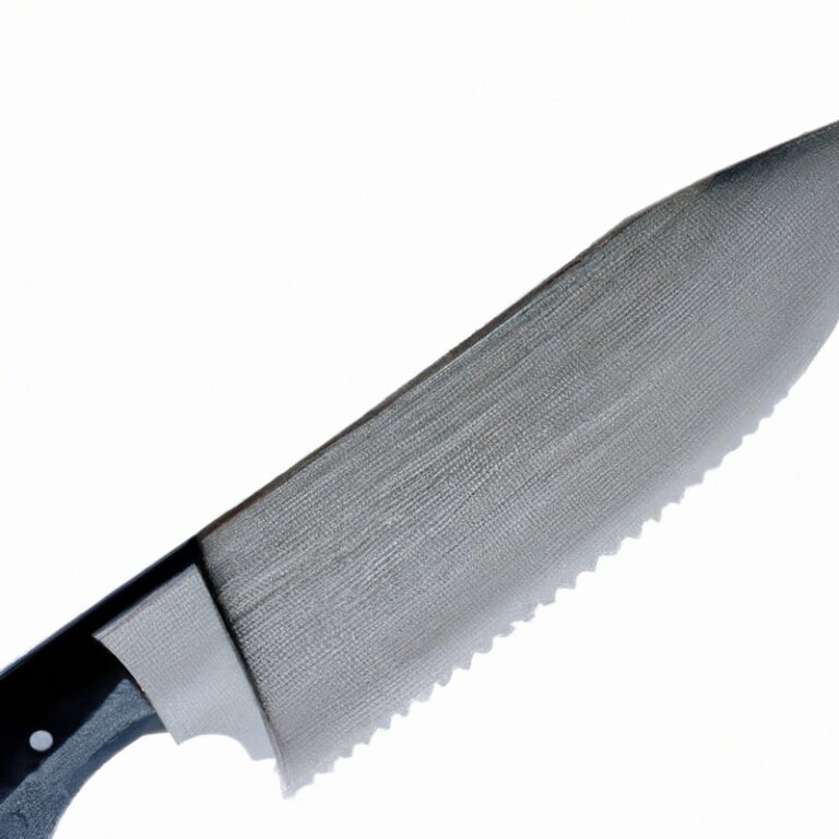 How Does The Serrated Edge Of a Knife Assist In Cutting Through Tough Rinds Of Melons?
