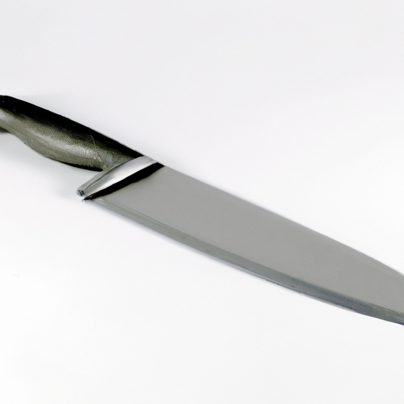 Serrated pastry knife