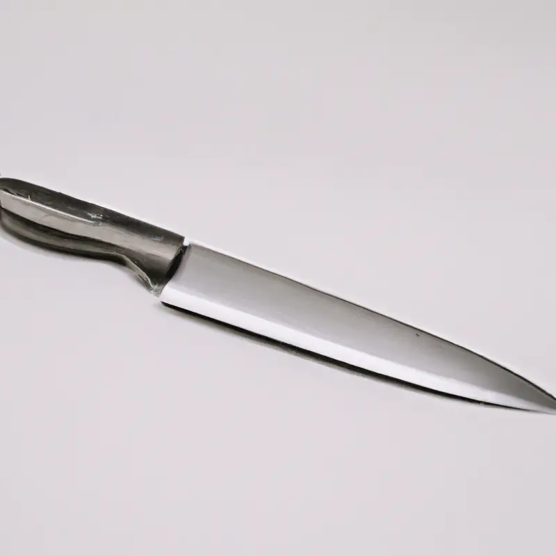 Serrated pastry knife.