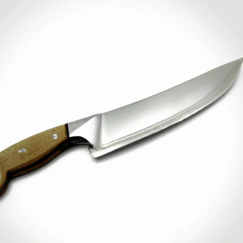 Sharp stainless steel knife